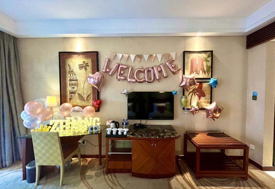 追星主題海景雙床房