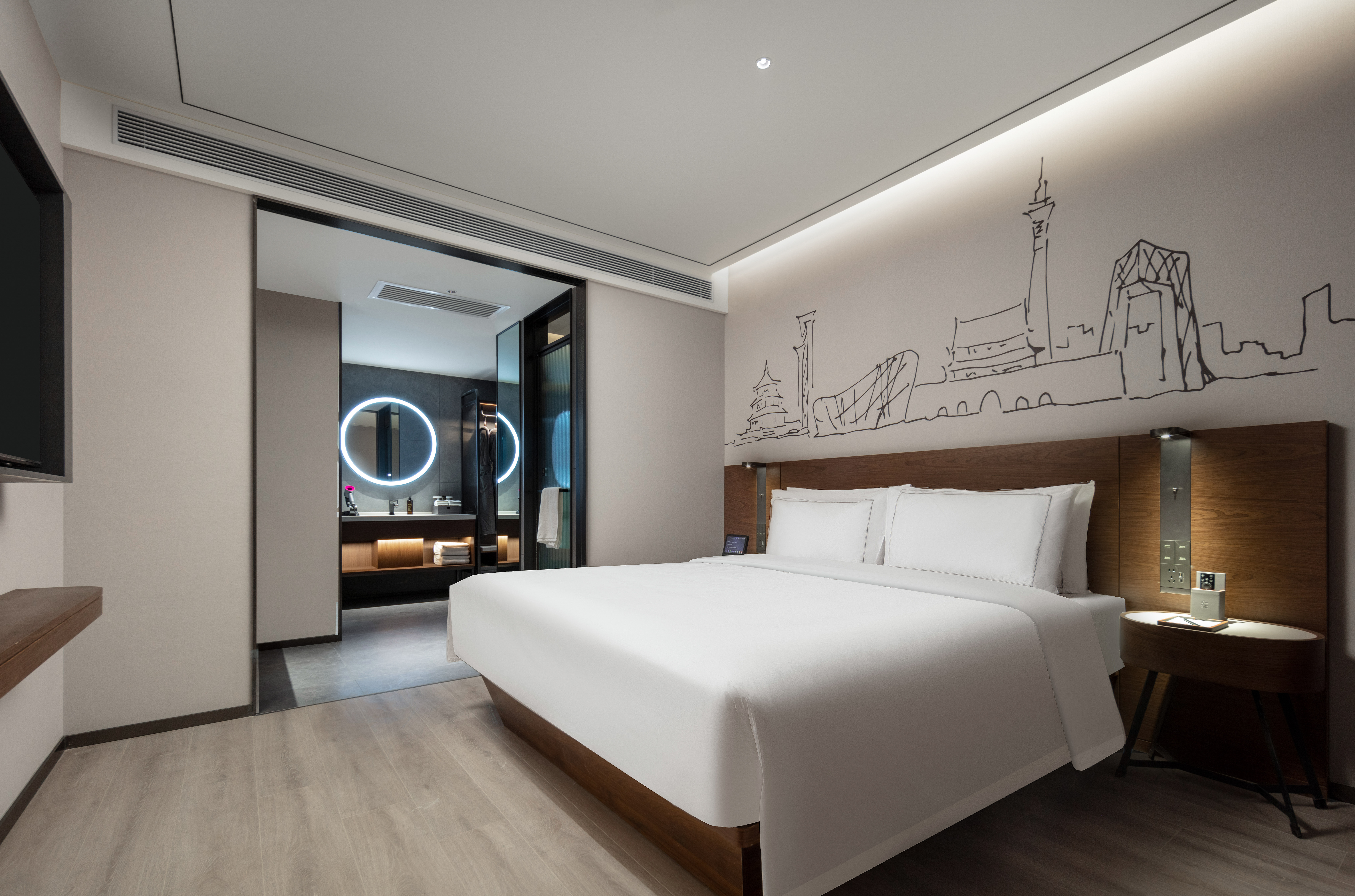 静享大床房 （皮爷胶囊Coffee机+智能客控+丝涟床垫）