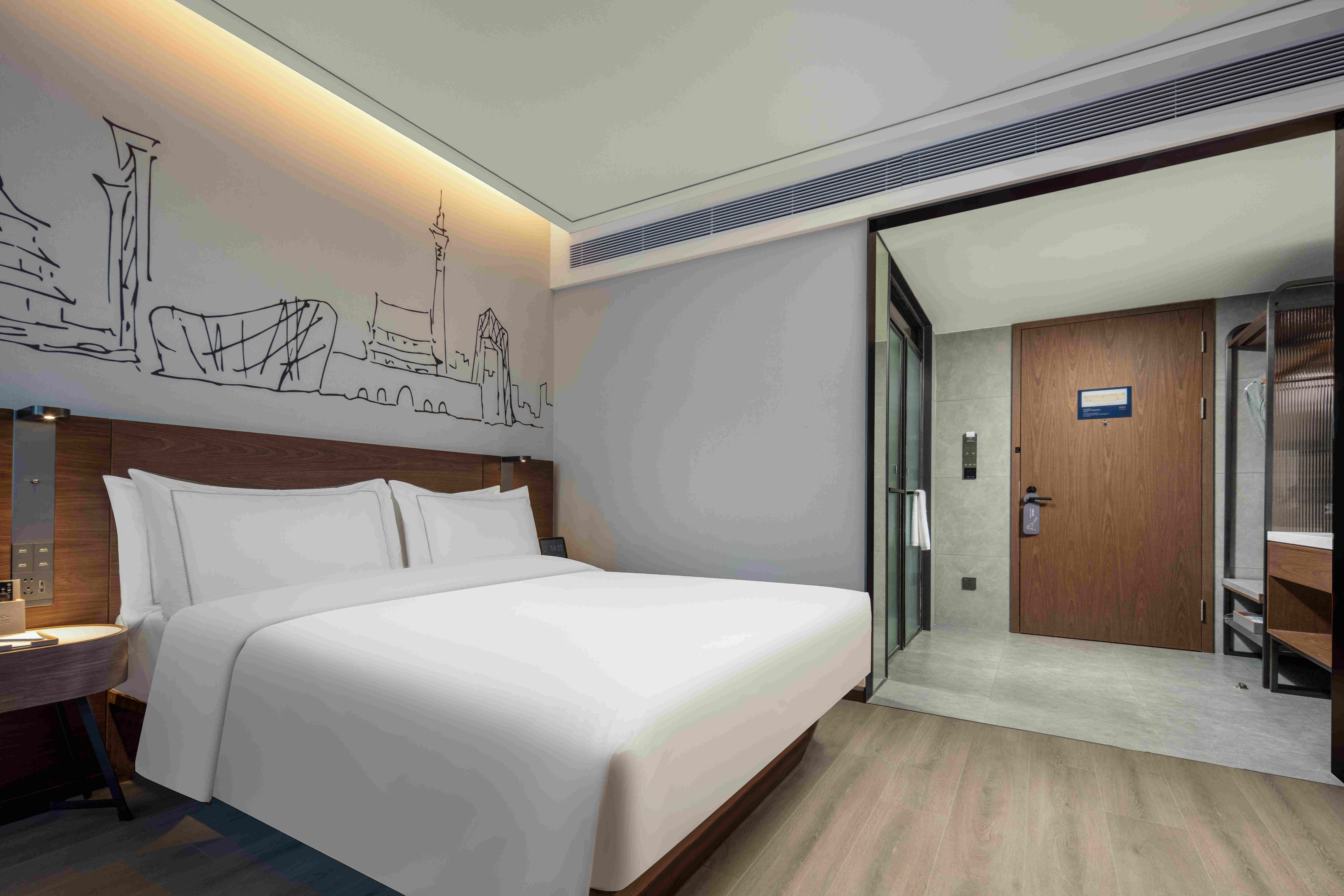 豪华大床房 （皮爷胶囊Coffee机+智能客控+丝涟床垫）