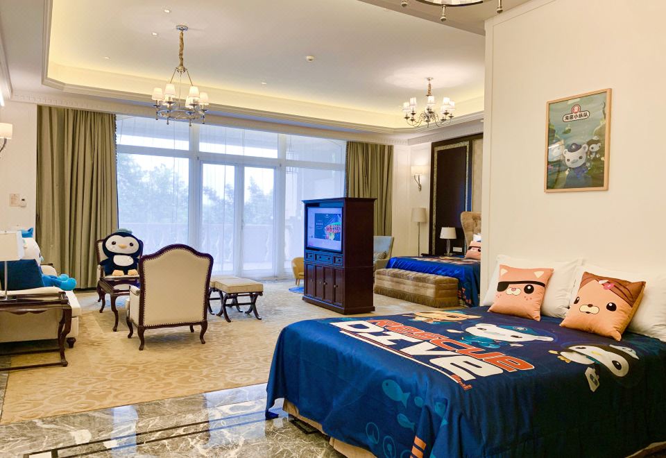 海底小纵队主题亲子家庭套房