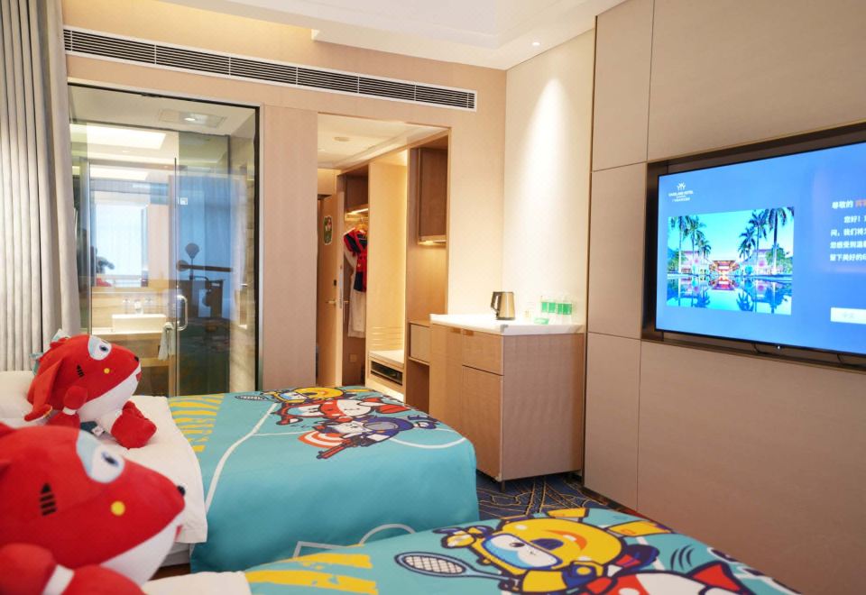 超级飞侠运动主题豪华亲子房