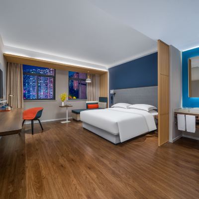 高級商務大床房（金可兒床墊） 長沙高鐵南站智選假日酒店優惠