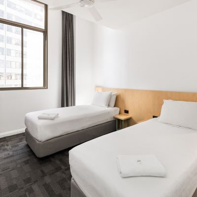 雙床房（帶私人浴室） 雪梨中央青年旅舍優惠