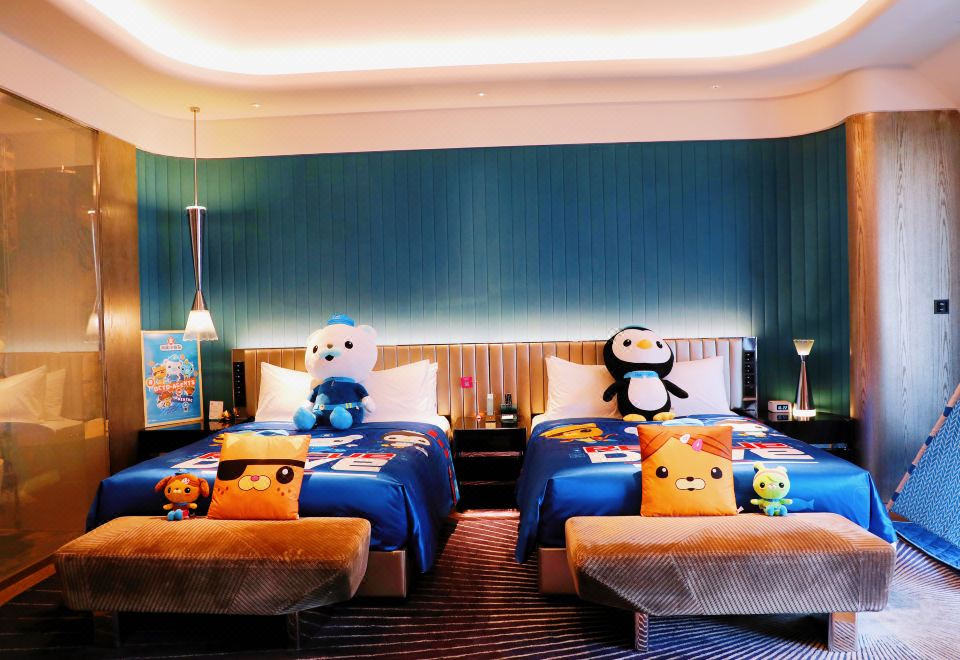 海底小纵队亲子主题双床房
