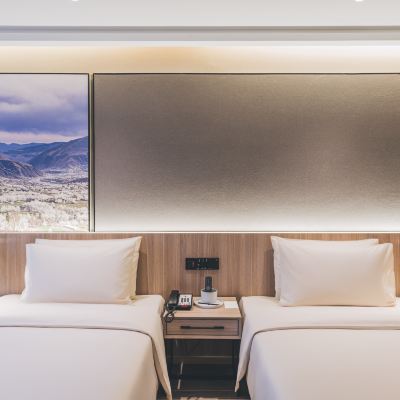 標準雙床房（投屏電視） 成都武侯雙楠亞朵輕居酒店優惠