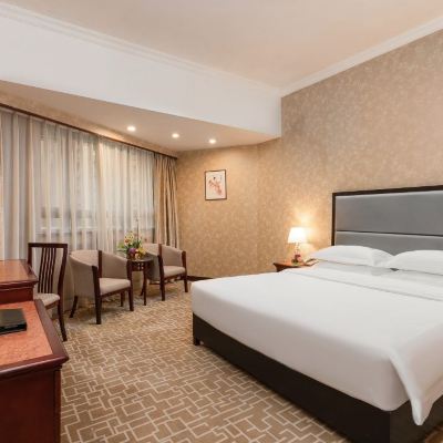 高級大床房（浴缸+英式插座+冰箱） 新都飯店（羅湖口岸店）優惠