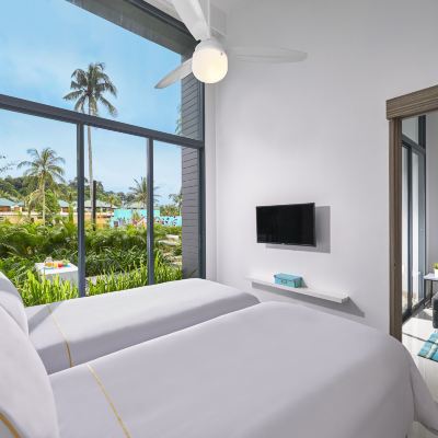 一臥室園景雙床套房 民丹島悅槤度假村優惠