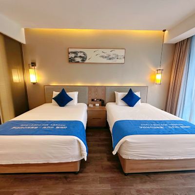 0壓竹軒雙床房（0壓床墊+0壓記憶枕） 杭州中豪國際大飯店優惠