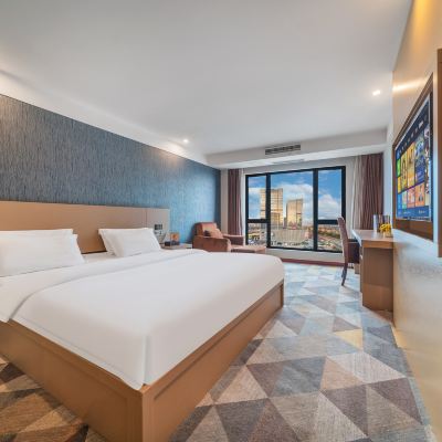 暮舍全景大床房 布宮酒店（重慶愛琴海店）優惠