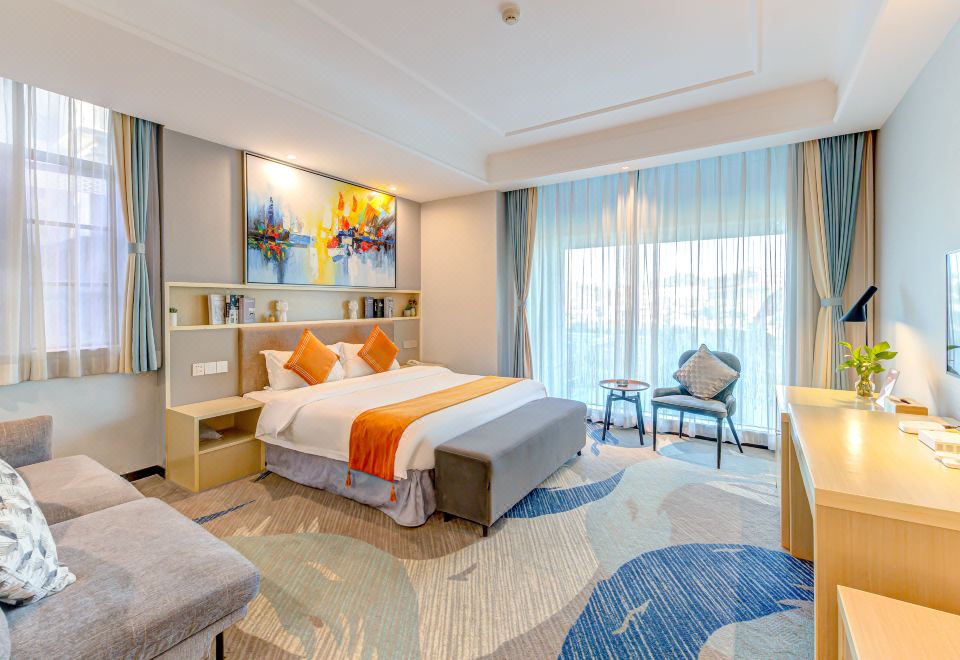 豪華大床房（山海之間·靜謐山居）