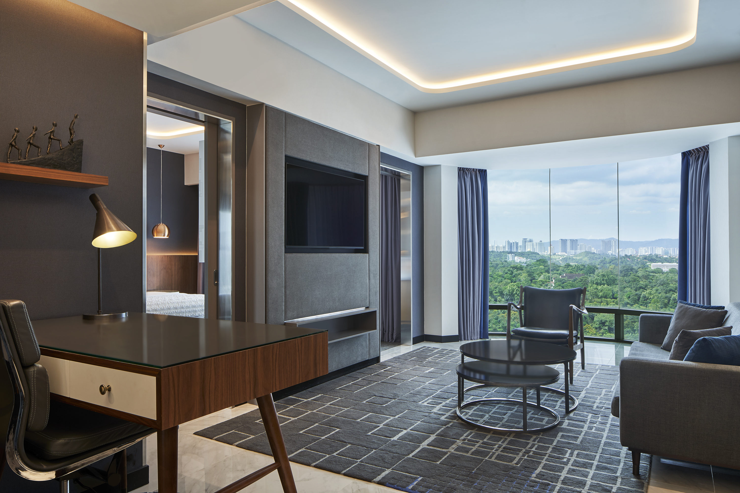 艾美套房，一卧室套房，一張特大床