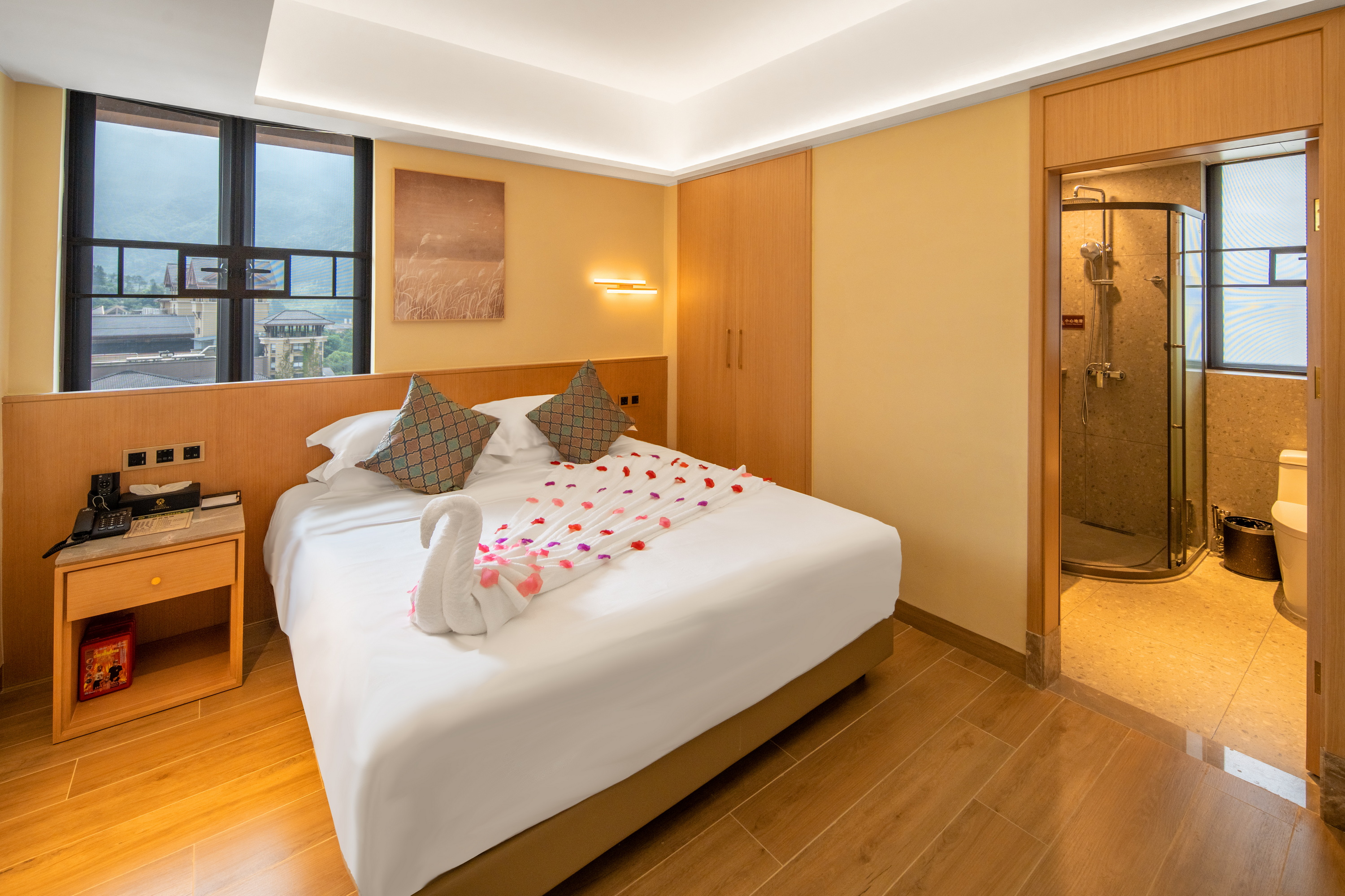 悦泉居两房一厅温泉套房I独立泡池