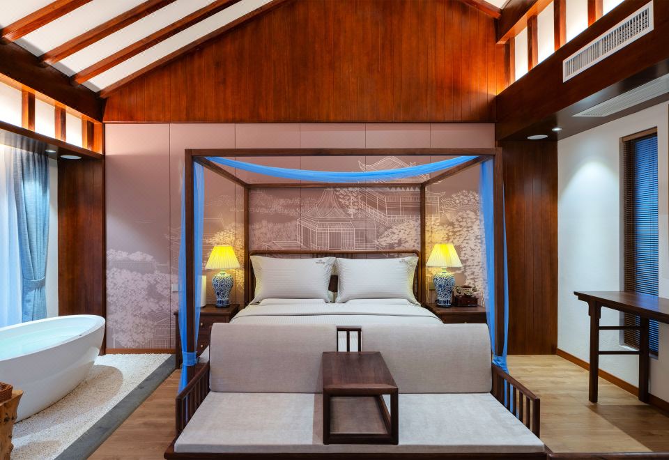 复古风景观大床套房