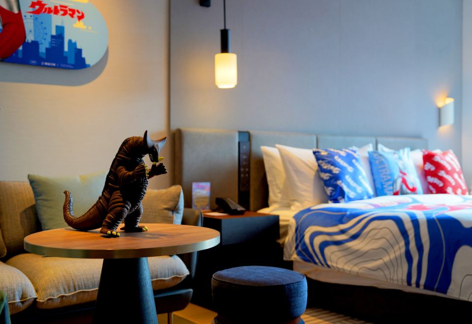 奥特曼豪华大床房（小童游乐+Coffee机+Minibar）