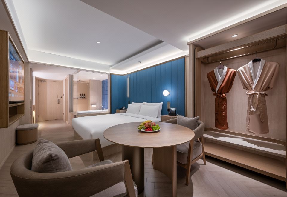 行政大床房（金可儿床垫+迷你冰箱+智能客控+视野开阔）