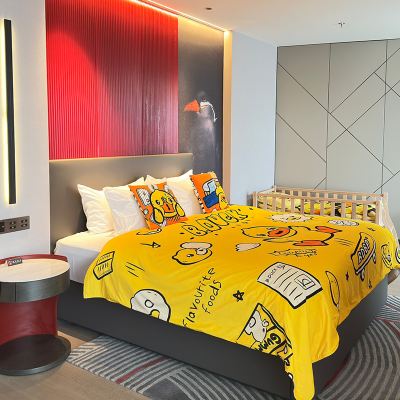 臻享小黃鴨主題親子套房【Mini吧、戴森吹風機】 無錫南長街古運河麗芮飯店優惠