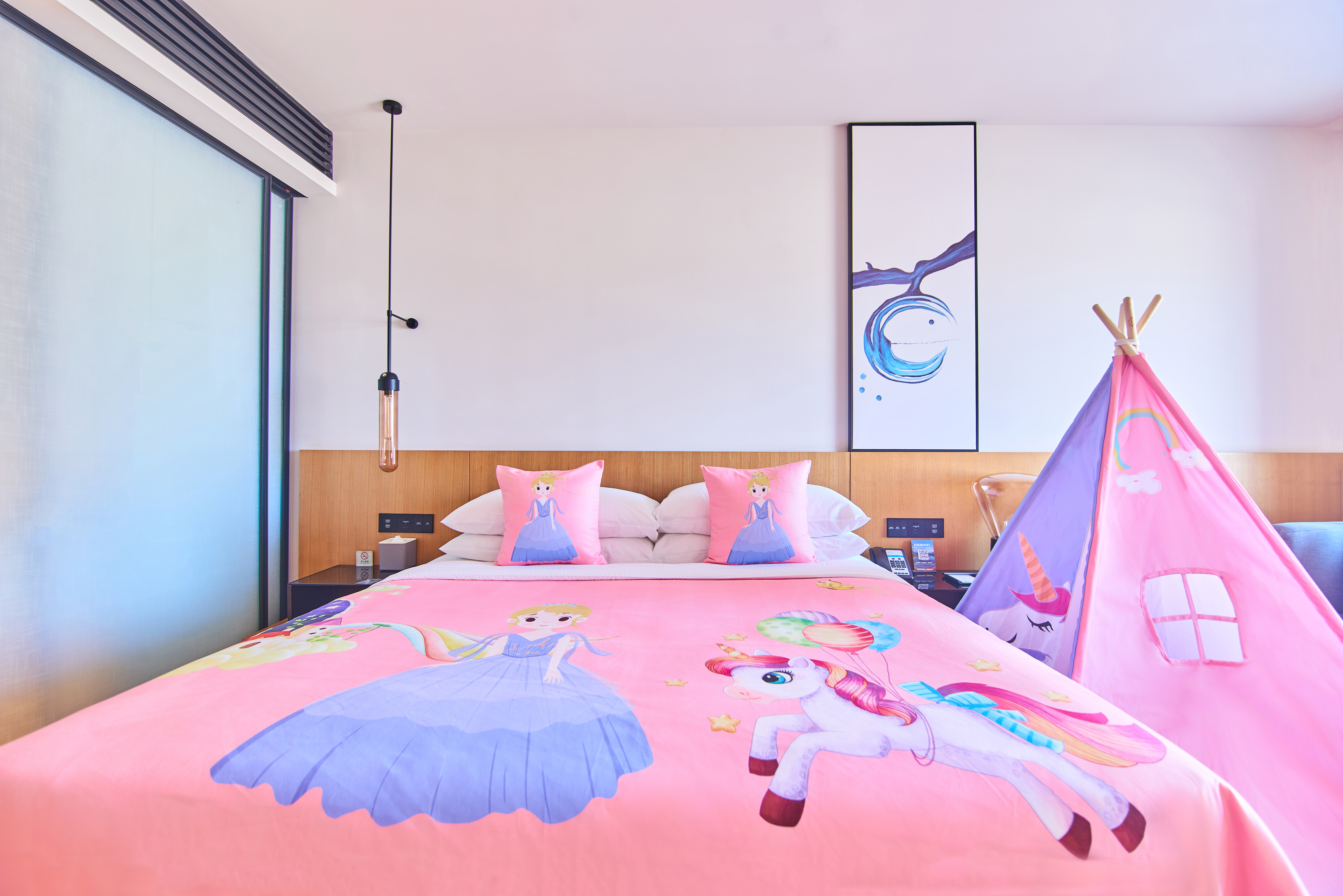 主题亲子大床房｜公主