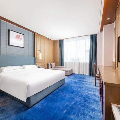 夢幻布魯維斯大床房 鉑麗斯國際大飯店（威海高鐵站韓樂坊店）優惠