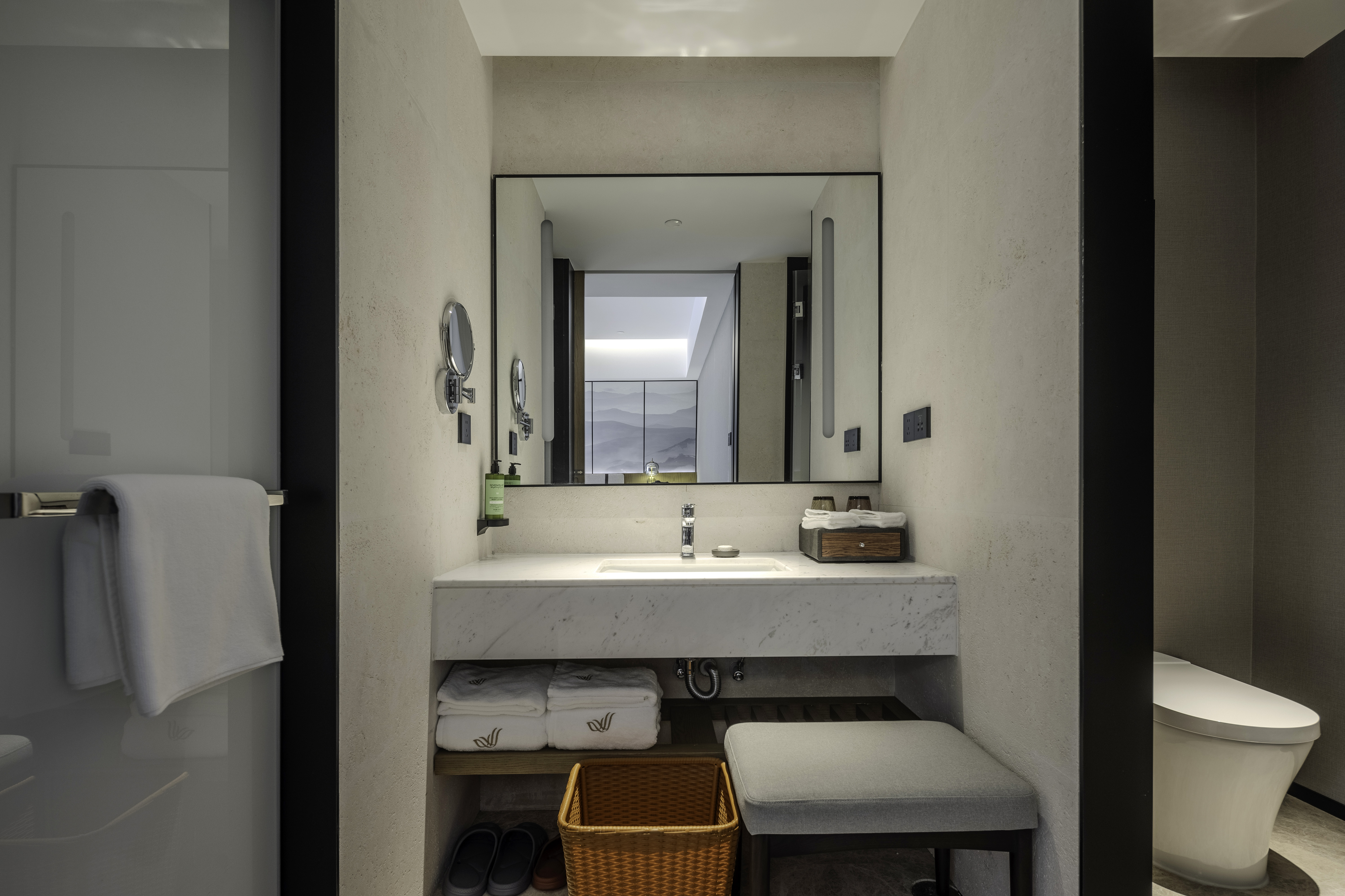 澜境高级双床房-带私汤泡池