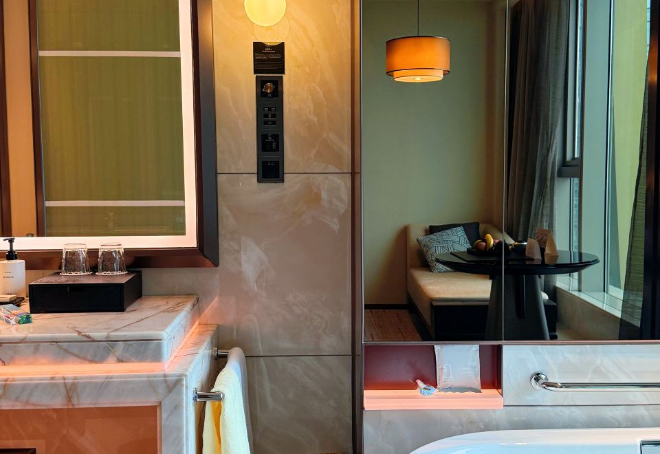 江景双卧连通房