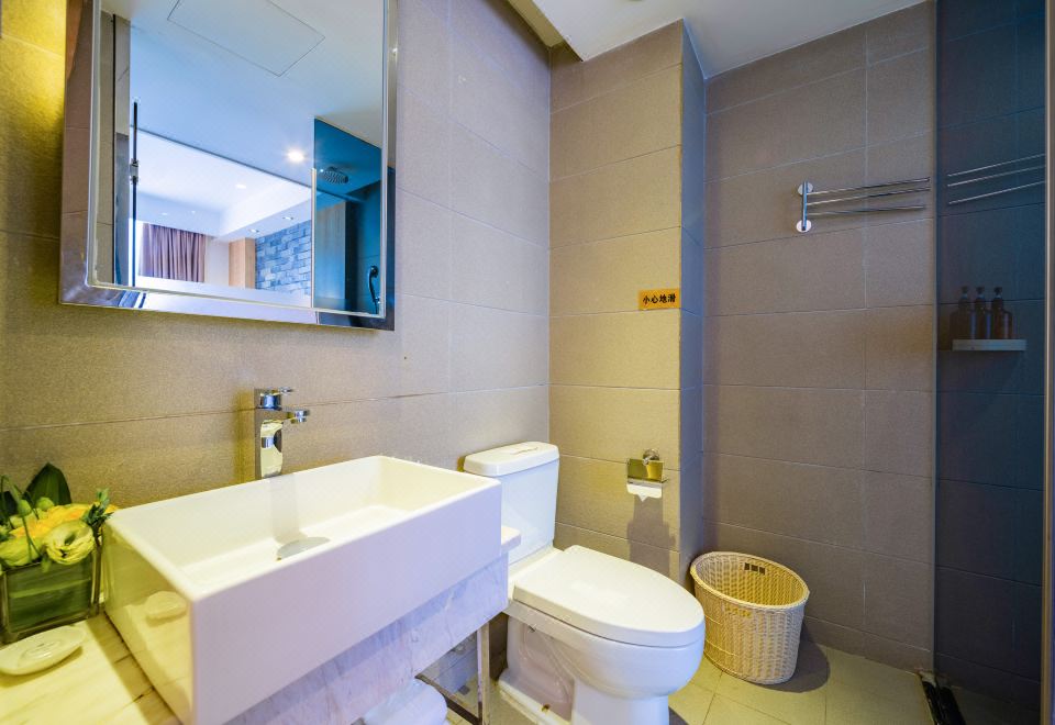 雅致·清雅大床房（雨淋頂噴+乾濕分離+外窗）