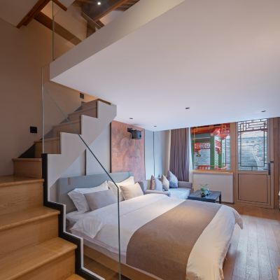 闌珊閣·曲水蘭亭·家庭房 馨香雅苑四合院（北京天安門王府井店）優惠