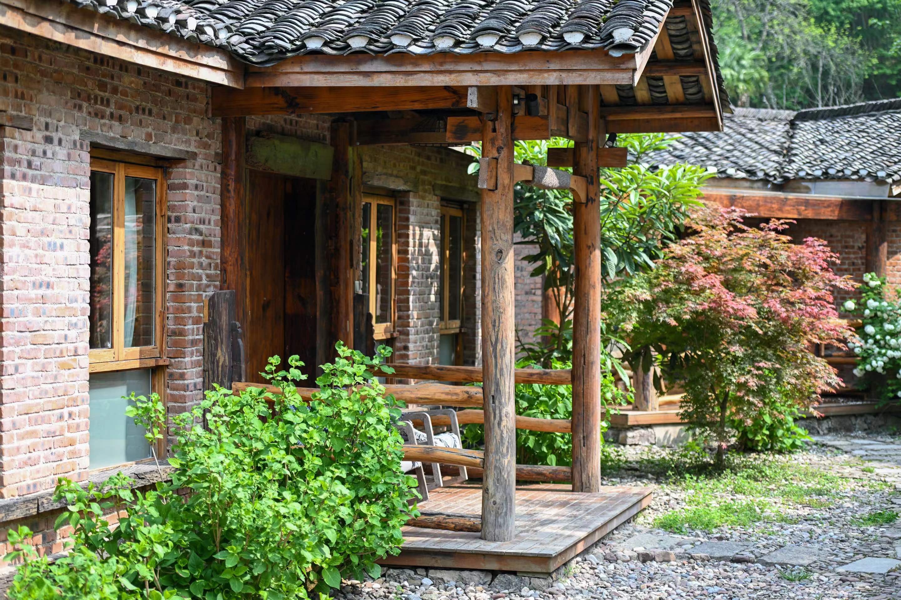 月亮別墅套房+獨棟輕奢+180度觀景