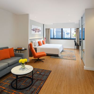 尊貴一室房 曼谷賓樂雅服務公寓優惠