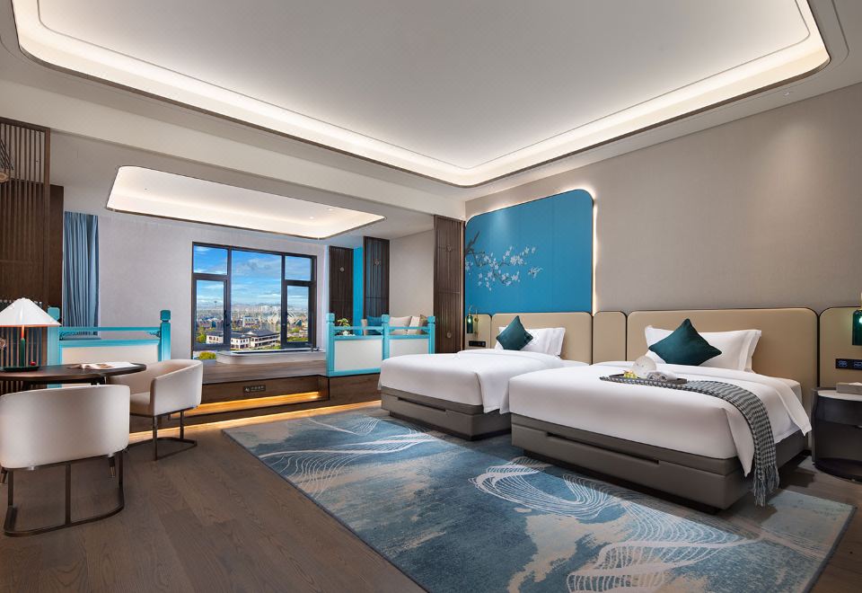 家庭温泉双床房