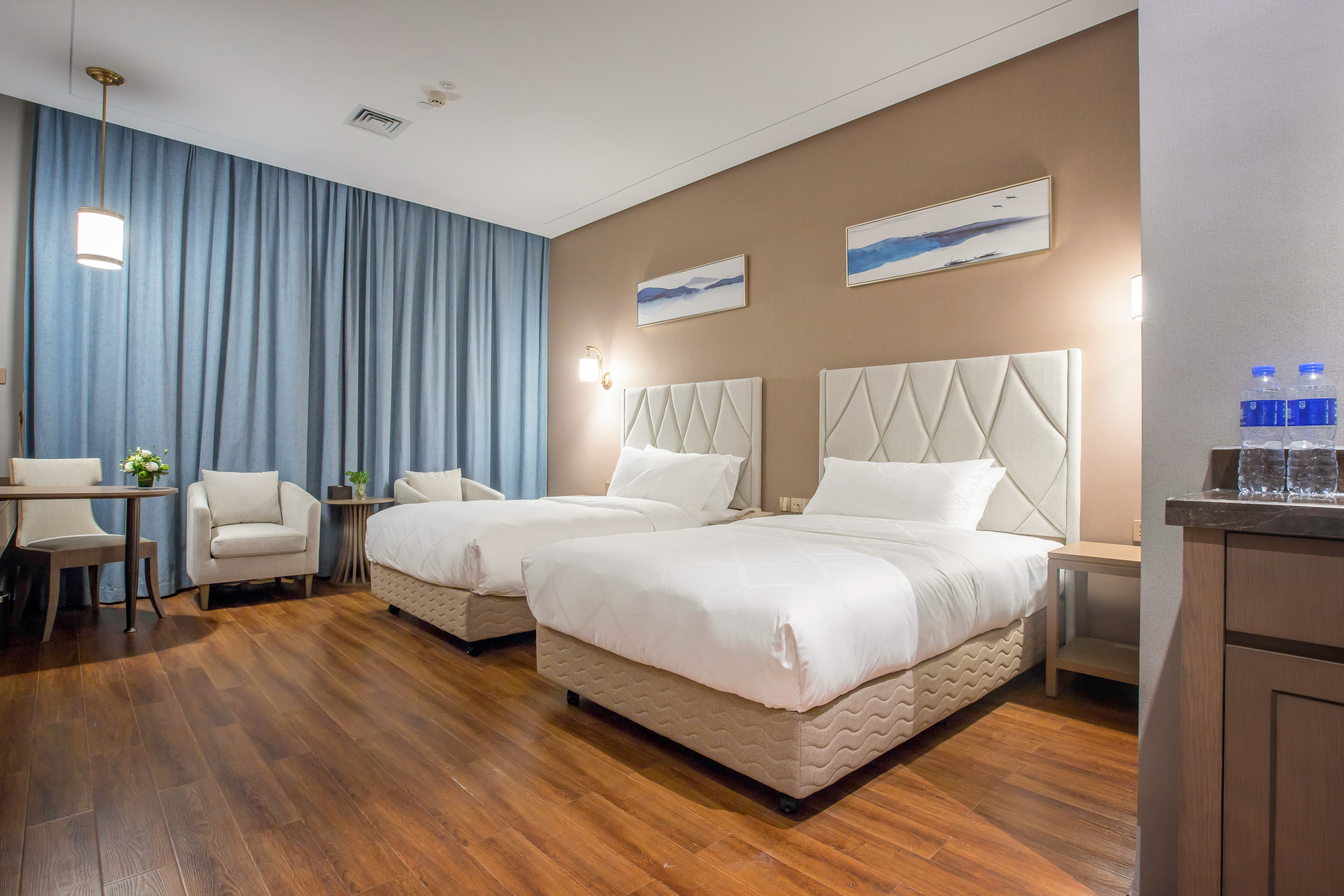 观前街景双床房（可投屏液晶电视）