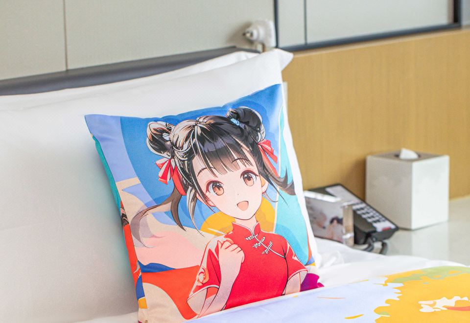 Crowne Plaza Foshan Nanhai1 King Standard Kung Fu AI Theme Lake View Room