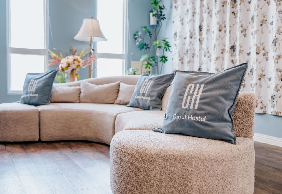 Carrot Hostel 예술적 인테리어