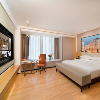 豪華大床房 途客中國酒店（汕尾高鐵站店）優惠