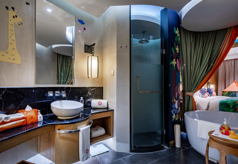 森林主題親子雙床房