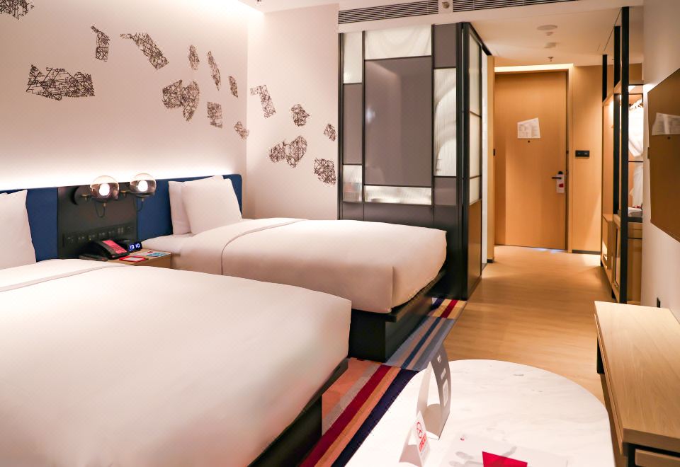 呼风乐窝双床房