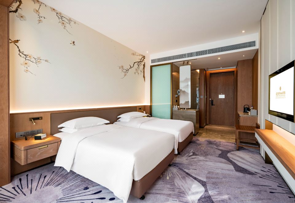 栖云楼商务双床房（金可儿床垫+零压舒睡枕）