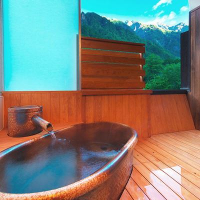 露天付特別和室 ホテル穂高 クーポン