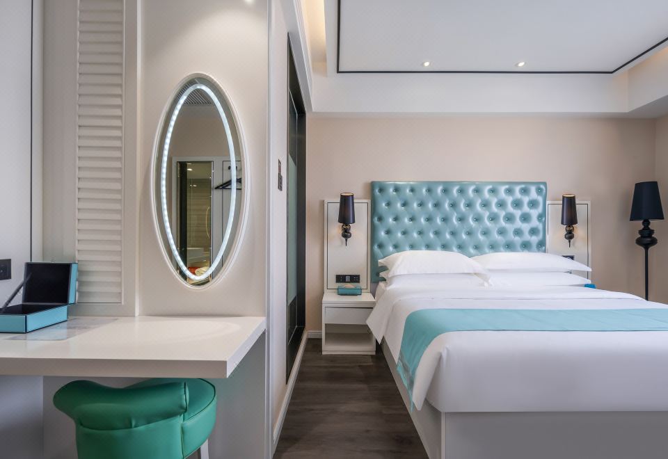 希岸豪华大床房【零压床垫+智能客控+音乐浴室】