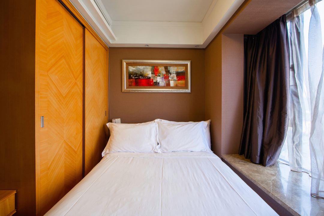 VR特色商务阳台两室套房（在线观影+沉浸游戏+独立洗衣机）