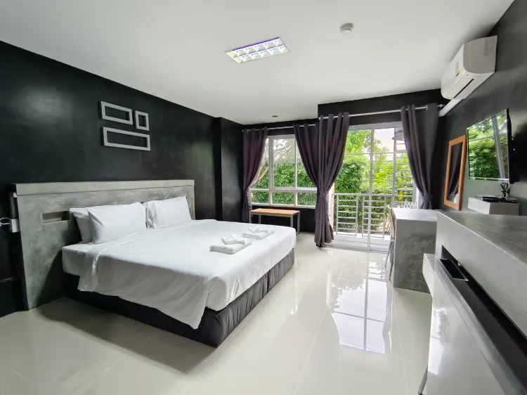 ห้องดีลักษ์เตียงใหญ่