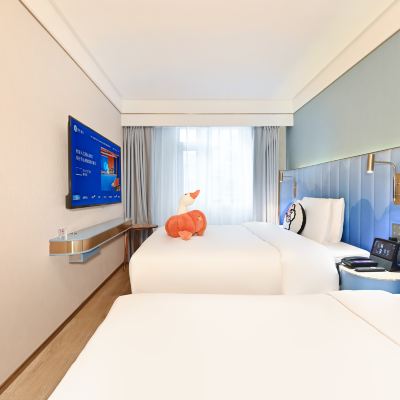 心夢主題3親子房（智能客控+電視投屏+深睡記憶枕） 北京廣渠門漫心飯店優惠