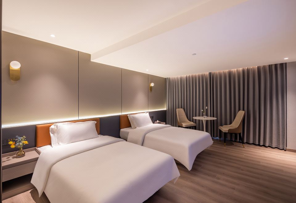 星都逸致双床房-智能投屏+小度智控+防蚊纱窗+更大空间