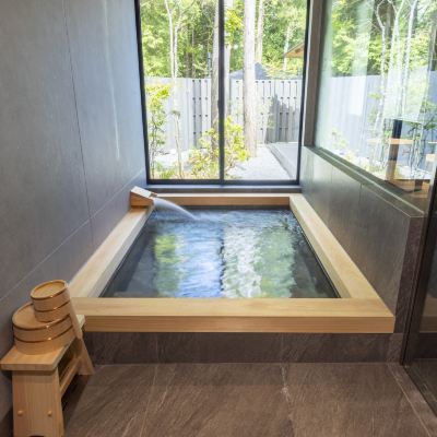 温泉スイート（庭苑付）「いぶき」 箱根リトリート ヴィラ ワンバイエフ クーポン