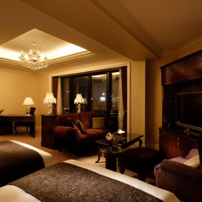 奢華豪華雙床房 神戶海港拉套房飯店優惠