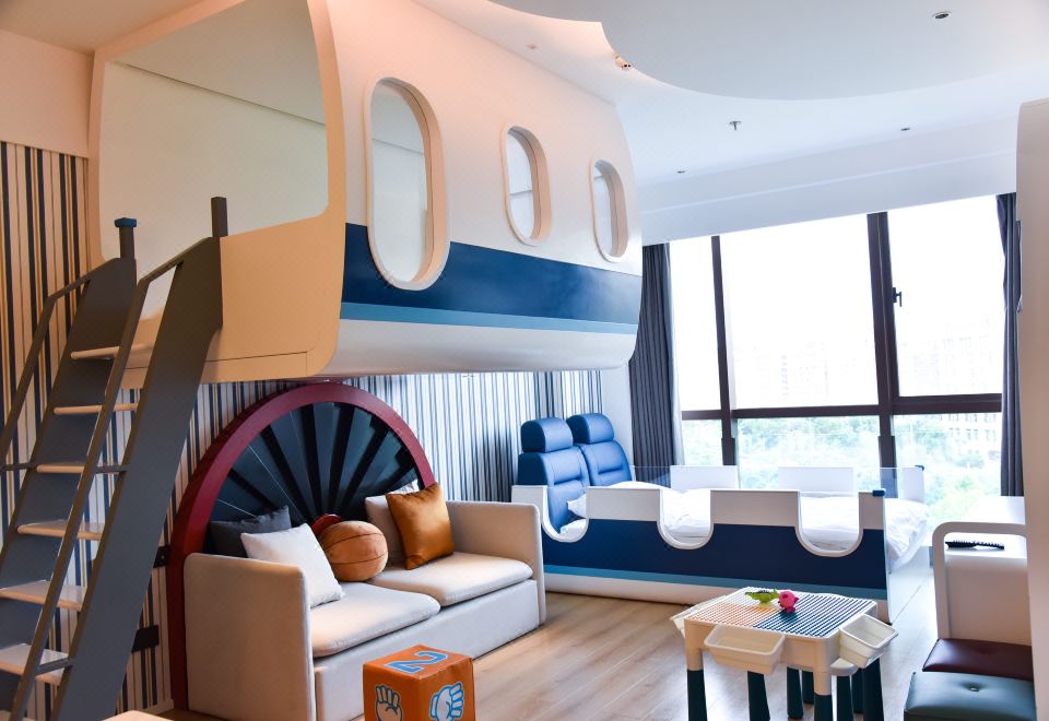 空客1933航空主题亲子套房