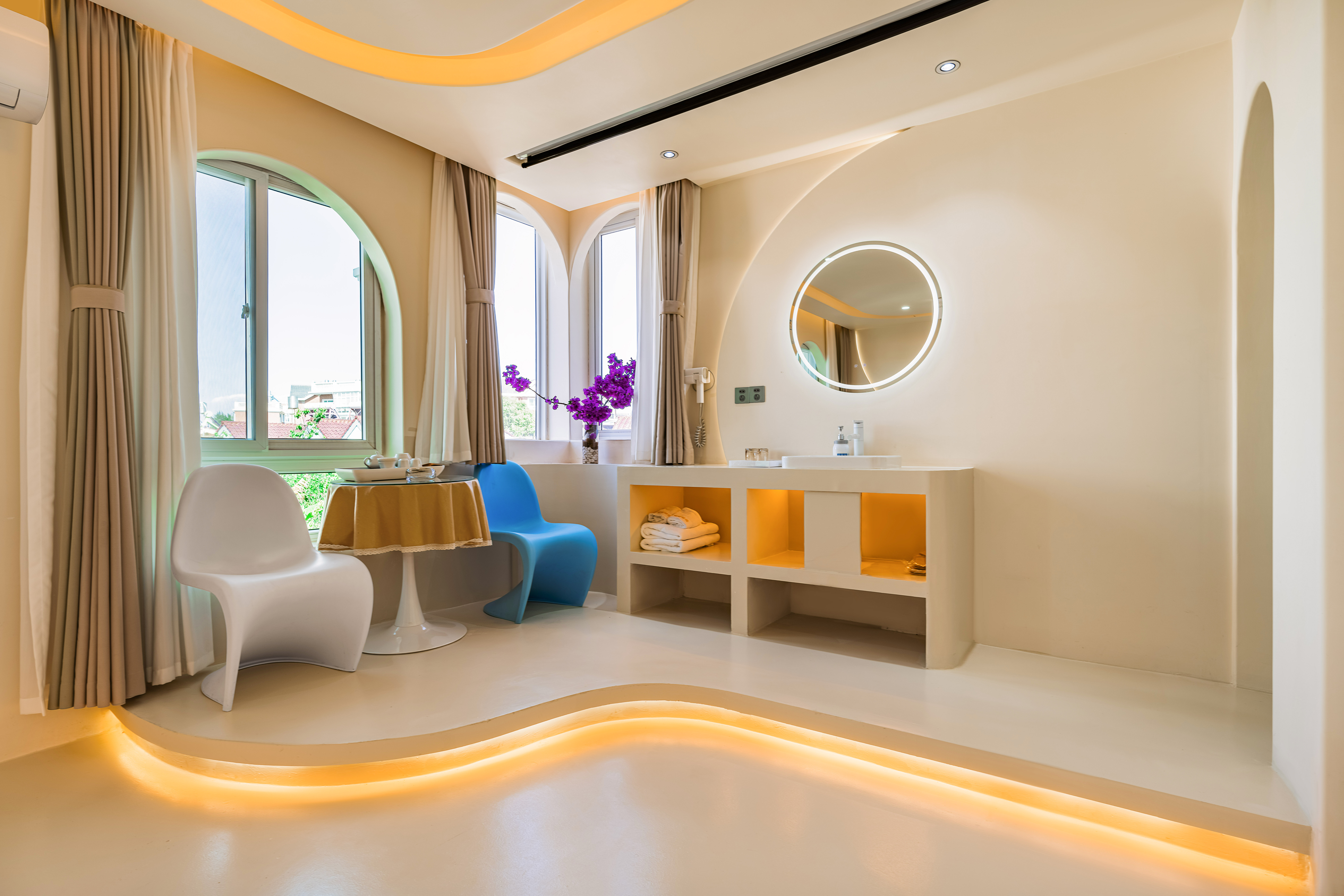 冰岛梦境别墅大床房[100寸1080P投影+智能马桶]