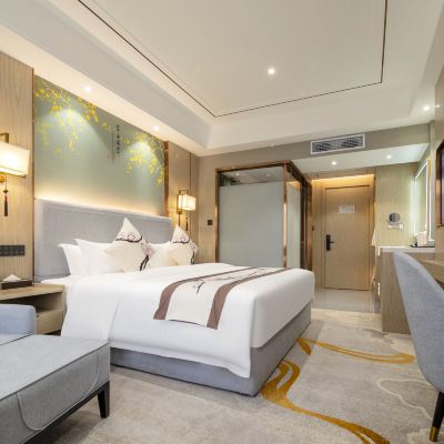 雅居-行政大床房（寬敞床睡眠不侷促✨mini小冰箱✨） 十堰萬德國際大酒店優惠