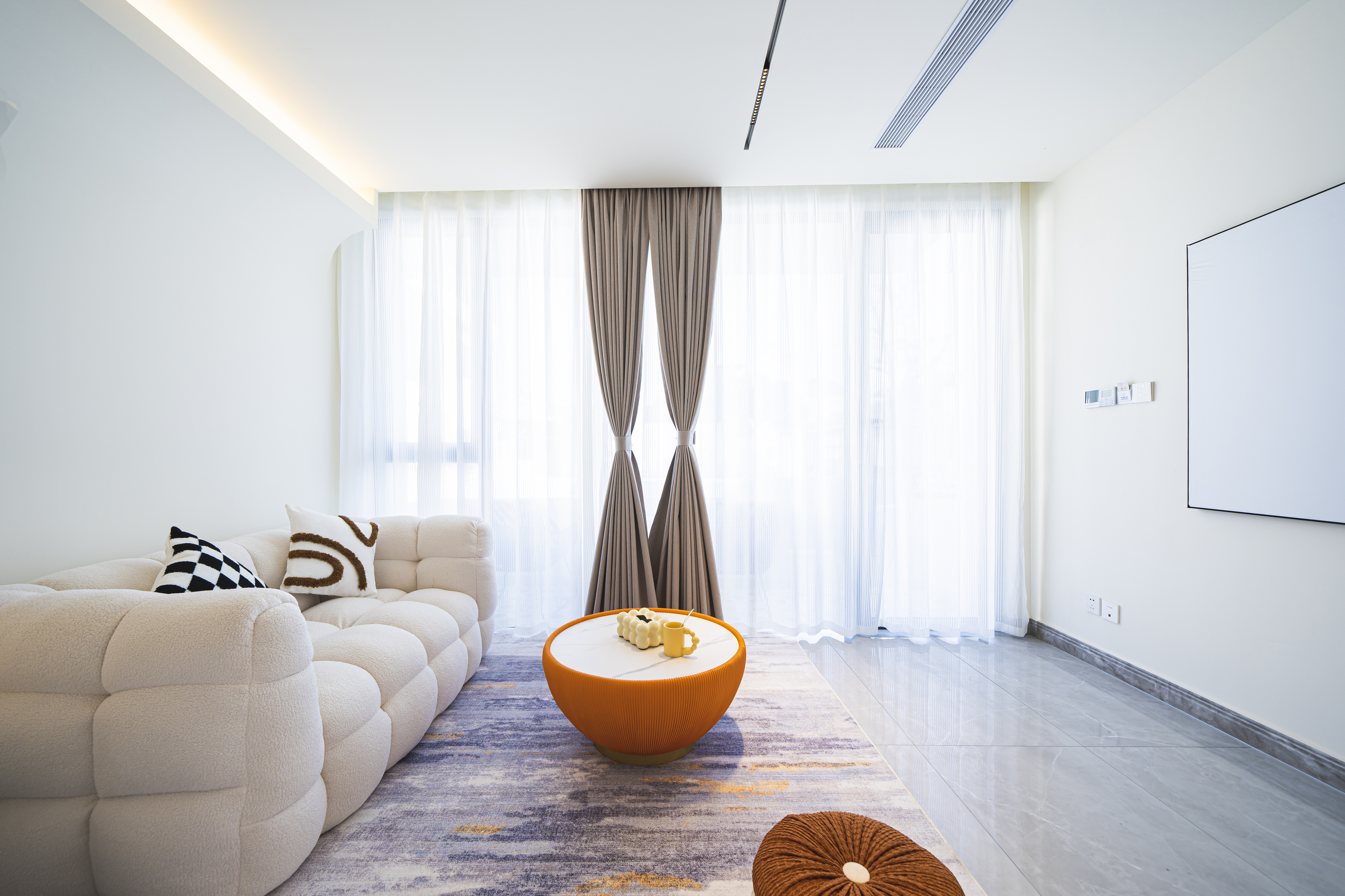 珍珠-180度全景大床房（投影+浴缸+休闲沙发区+智能马桶）