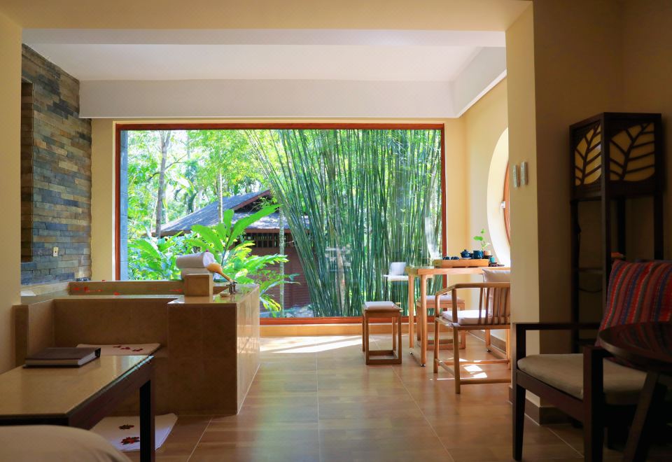 亭瀾別墅雙床房（落地玻璃+雨林景觀+溫泉入戶）