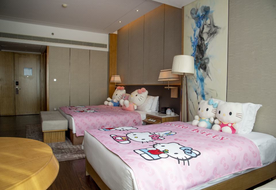 家庭亲子?豪华三人房|小童乐园|小童护栏|小童洗护